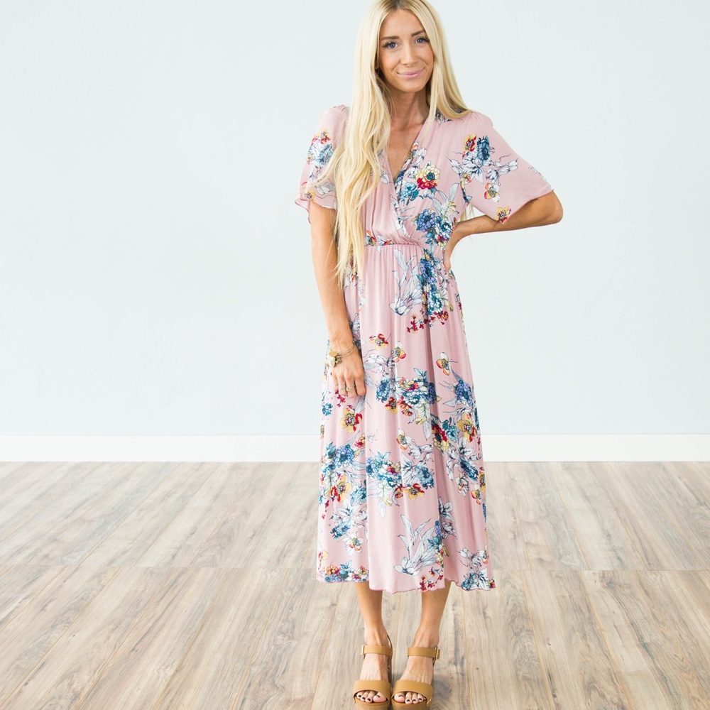 Stevie Hender size small floral dress